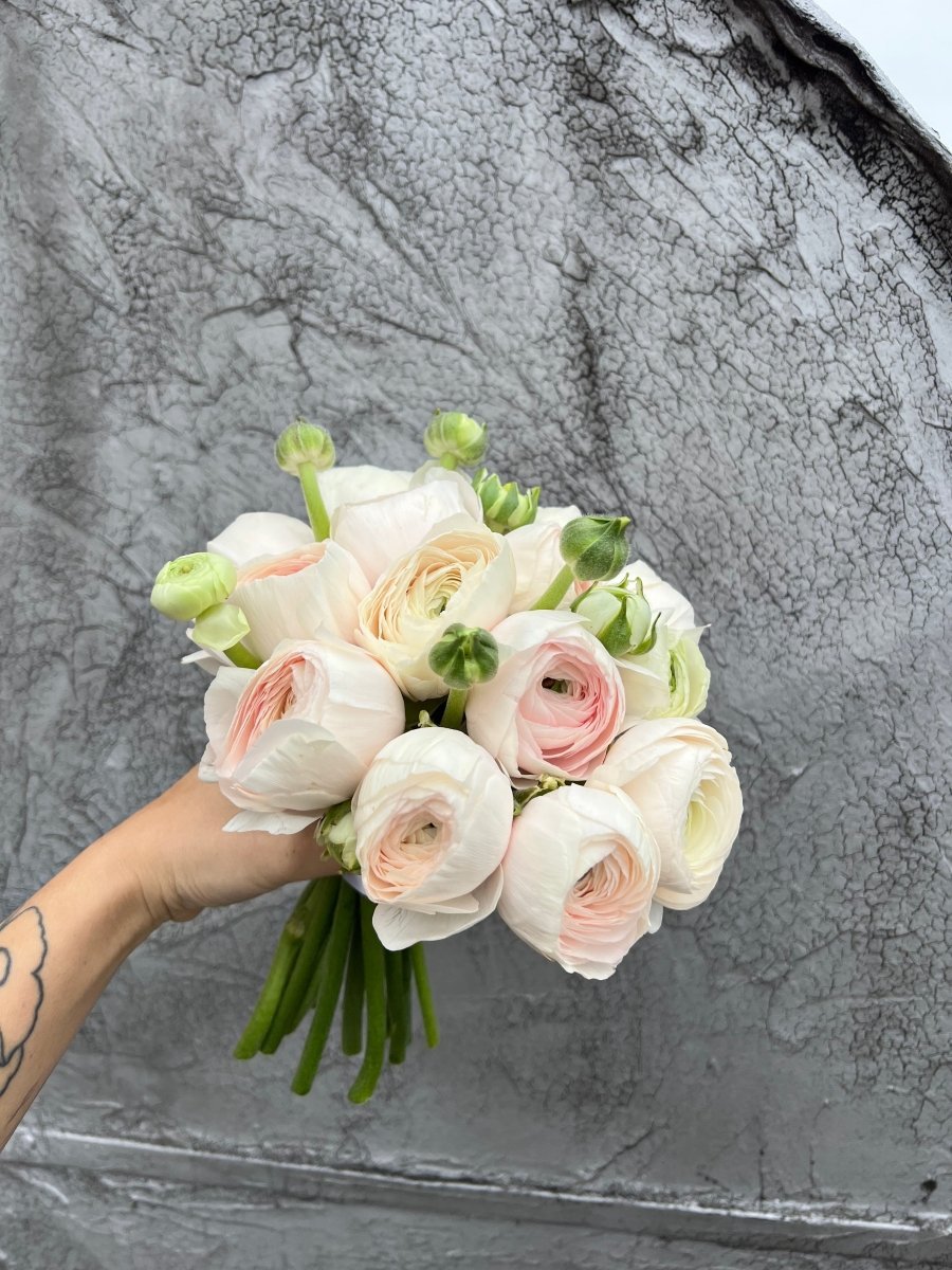 Wedding Bouquet “Blush” - ranunculuses – All Me Flowers