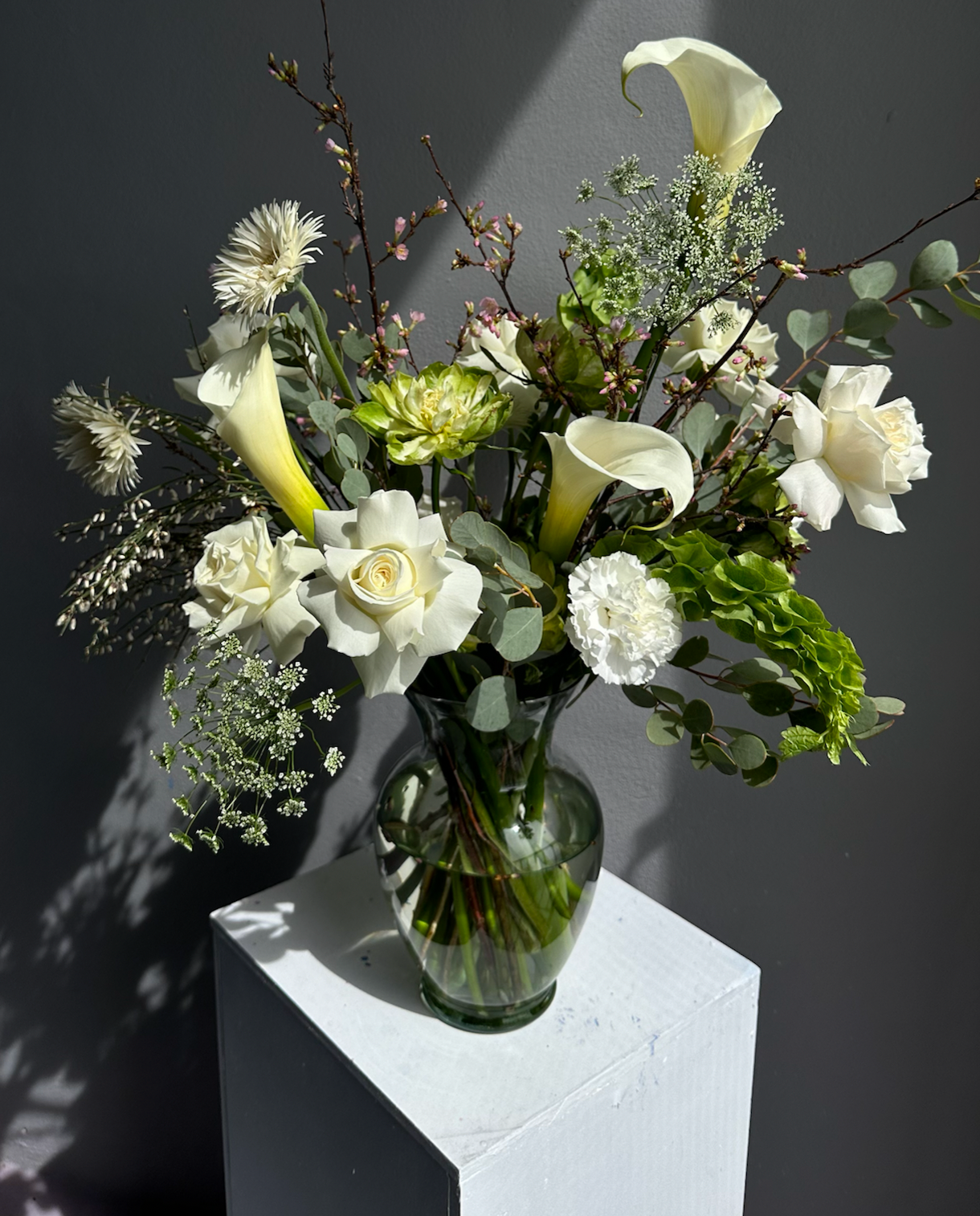 Clear Glass Vase — Selected to Match Your Bouquet