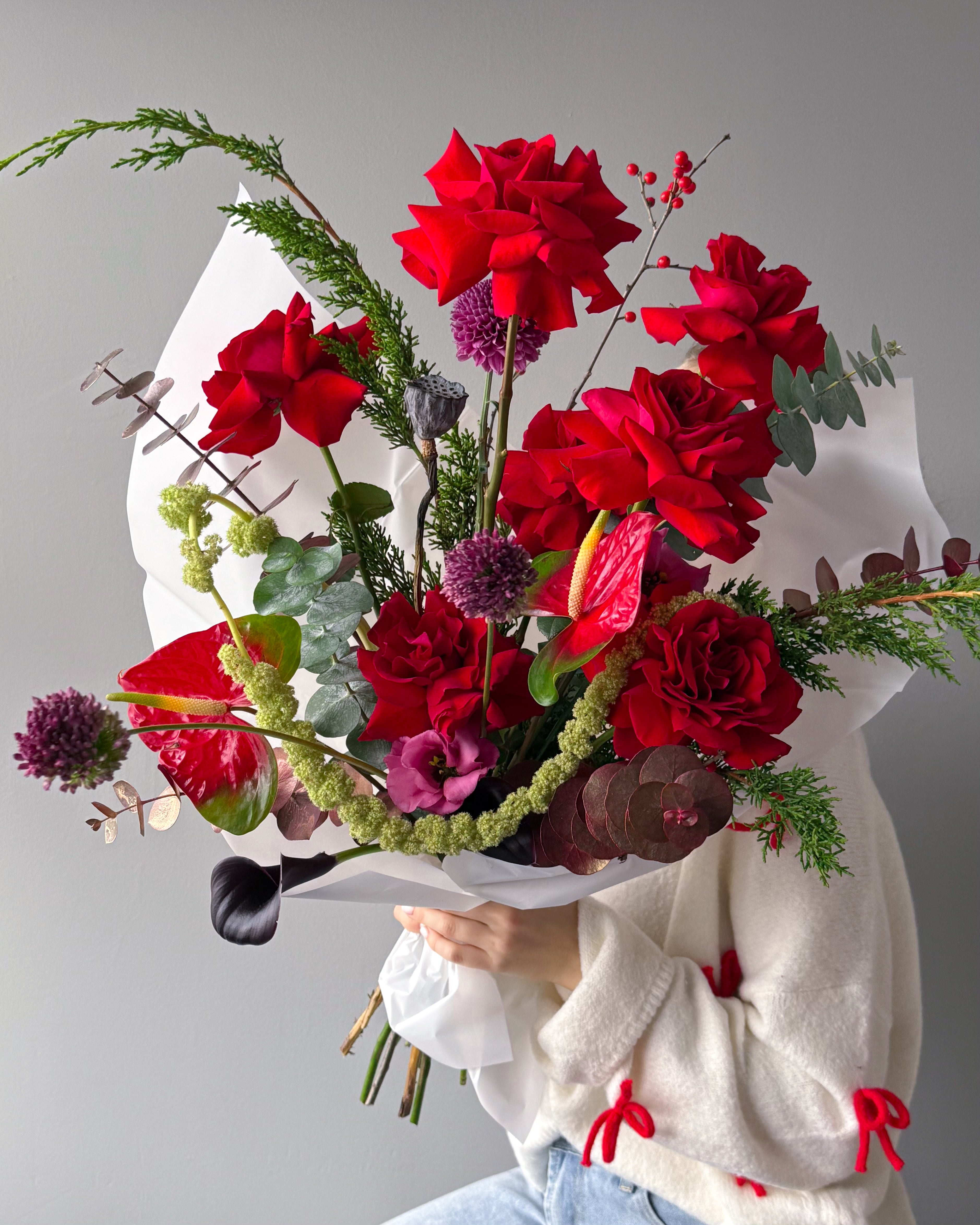 flow-bouquet-ruby-red-roses-anthuriums-seasonal-flowers-palette-bouquets-all-me-flowers-nyc