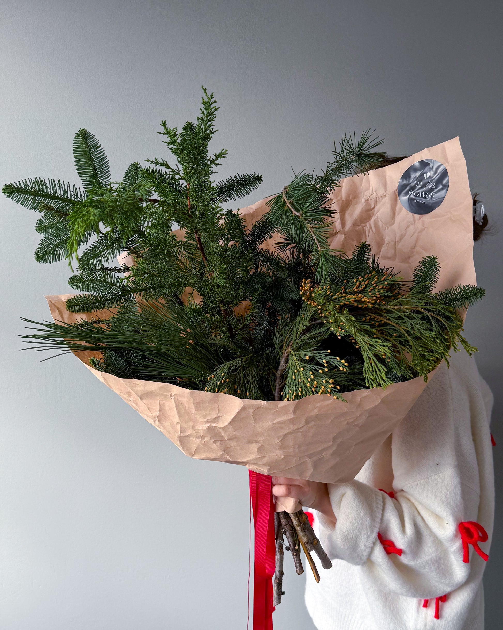christmas-greenery-mix-bouquet-seasonal-winter-greens-all-me-flowers-nyc