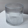 vase-n3-clear-ribbed-glass-modern-cylinder-floral-arrangements-all-me-flowers-brooklyn-nyc