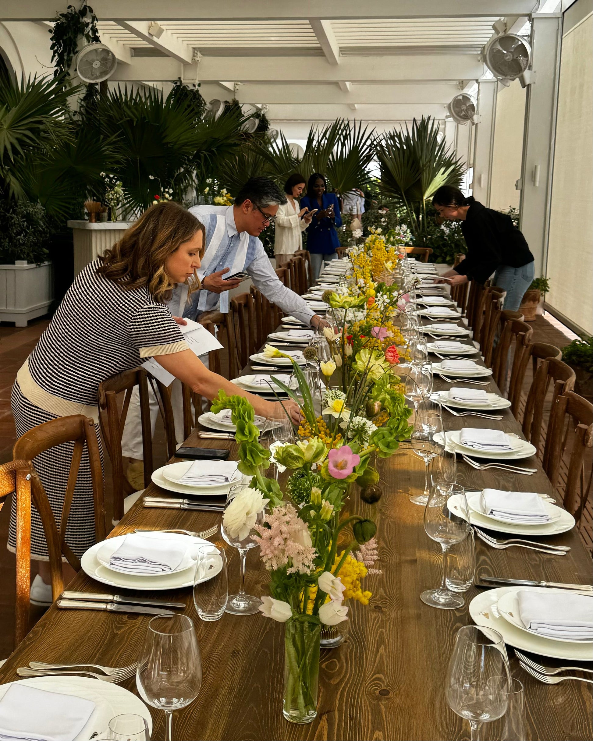 Table set of bud vases - options for tables of 6, 8, 10+ guests