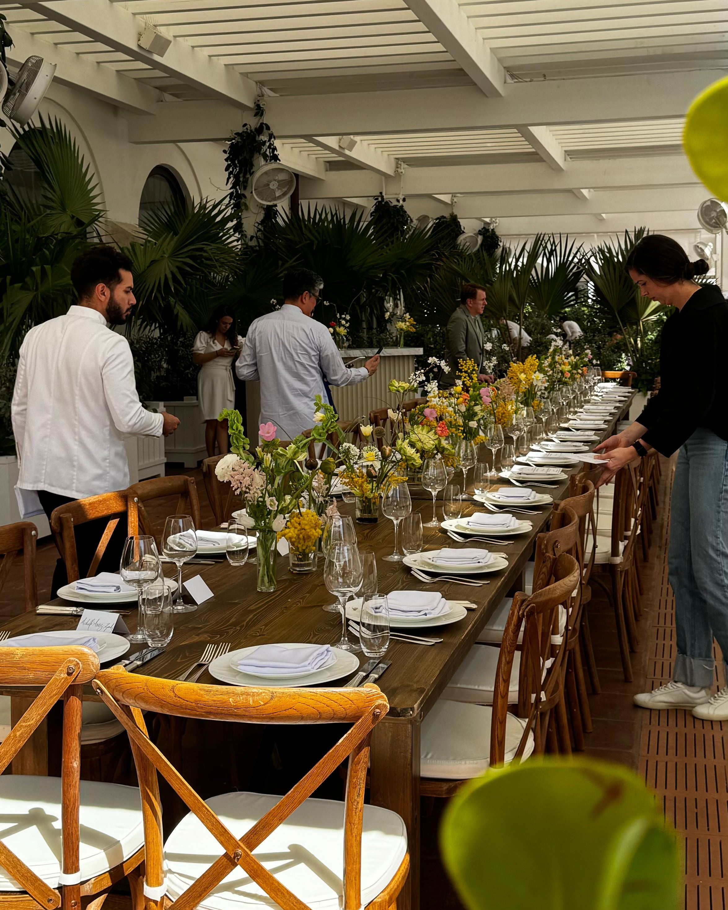 Table set of bud vases - options for tables of 6, 8, 10+ guests