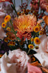 Basket “Amber” - hydrangeas, roses, seasonal flowers - All Me Flowers