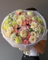 Bouquet “Aurora” - garden roses, peony roses, hydrangeas, seasonal flowers - All Me Flowers