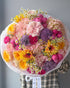 Bouquet “Dopamine” - roses, ranunculuses, seasonal flowers - All Me Flowers