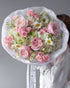 Bouquet “Maison Ivory” - garden roses, chamomiles, seasonal greens - All Me Flowers