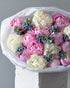 Bouquet “Marshmallow” - peonies, tweedia flowers - All Me Flowers