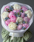 Bouquet “Marshmallow” - peonies, tweedia flowers - All Me Flowers