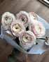 Bouquet of Ranunculuses - mix with eucalyptus - All Me Flowers