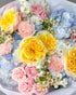 Bouquet of the week N.2 - garden roses, chamomile, hydrangeas - All Me Flowers