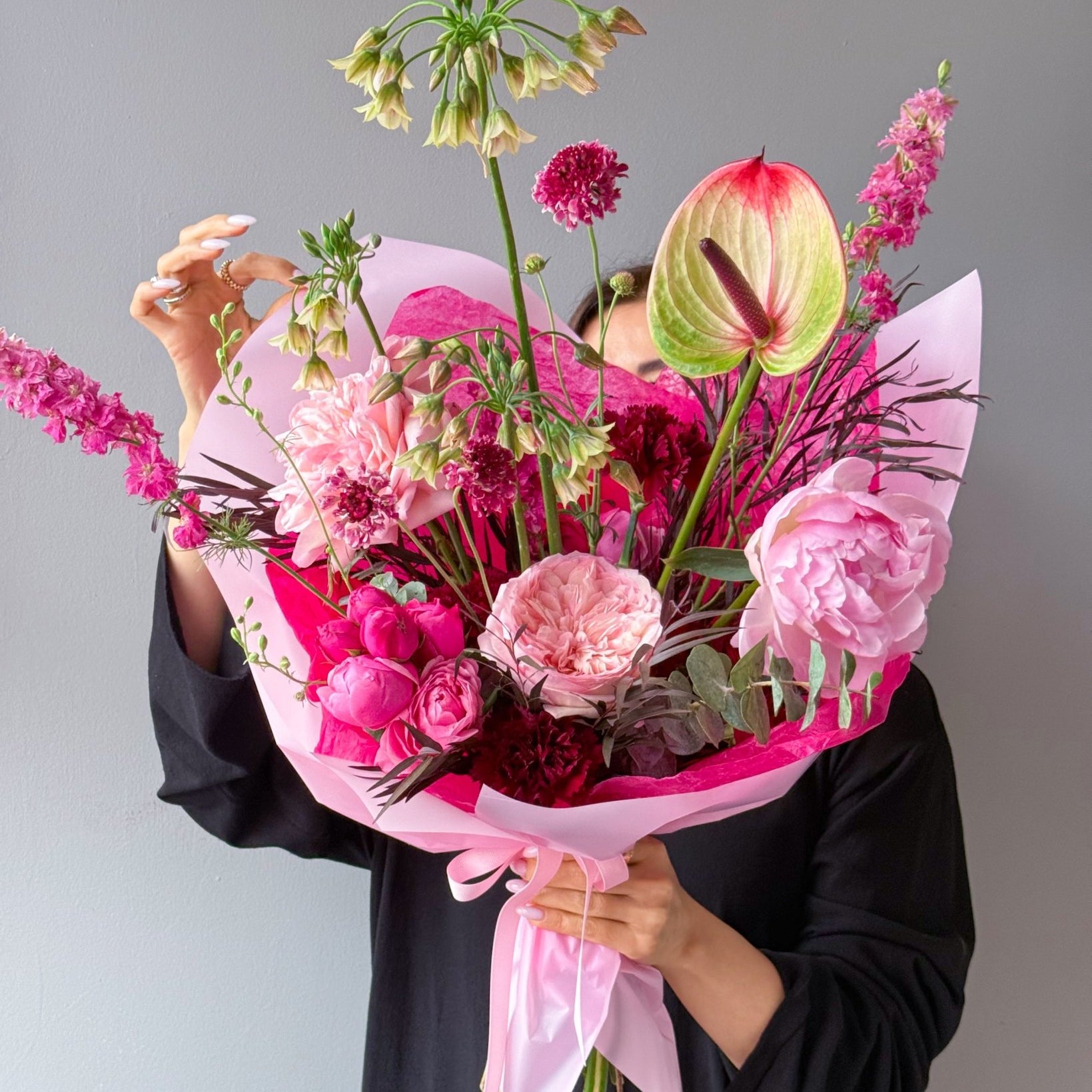 Bouquet of the week N.3 - garden roses, seasonal flowers - All Me Flowers