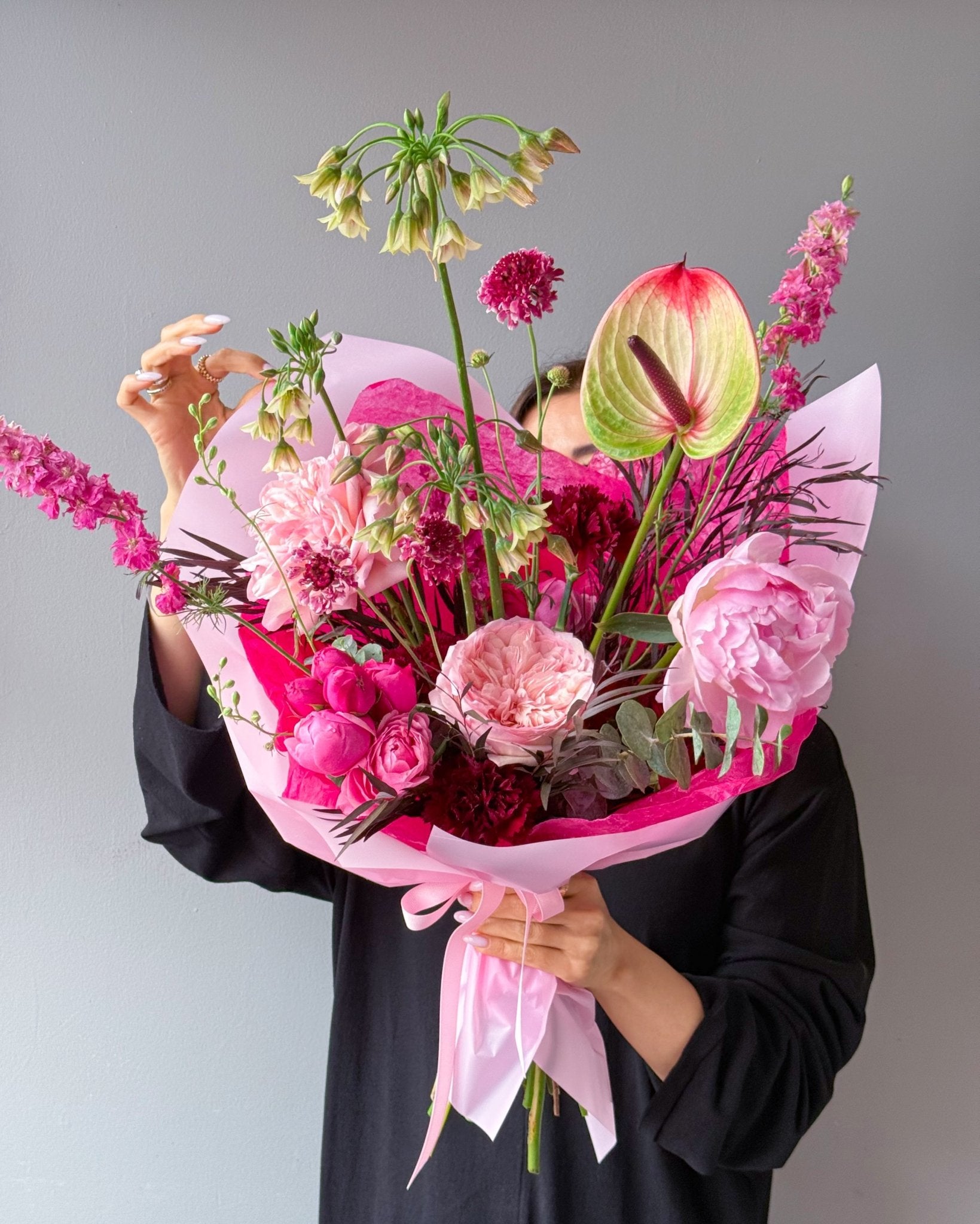 Bouquet of the week N.3 - garden roses, seasonal flowers - All Me Flowers