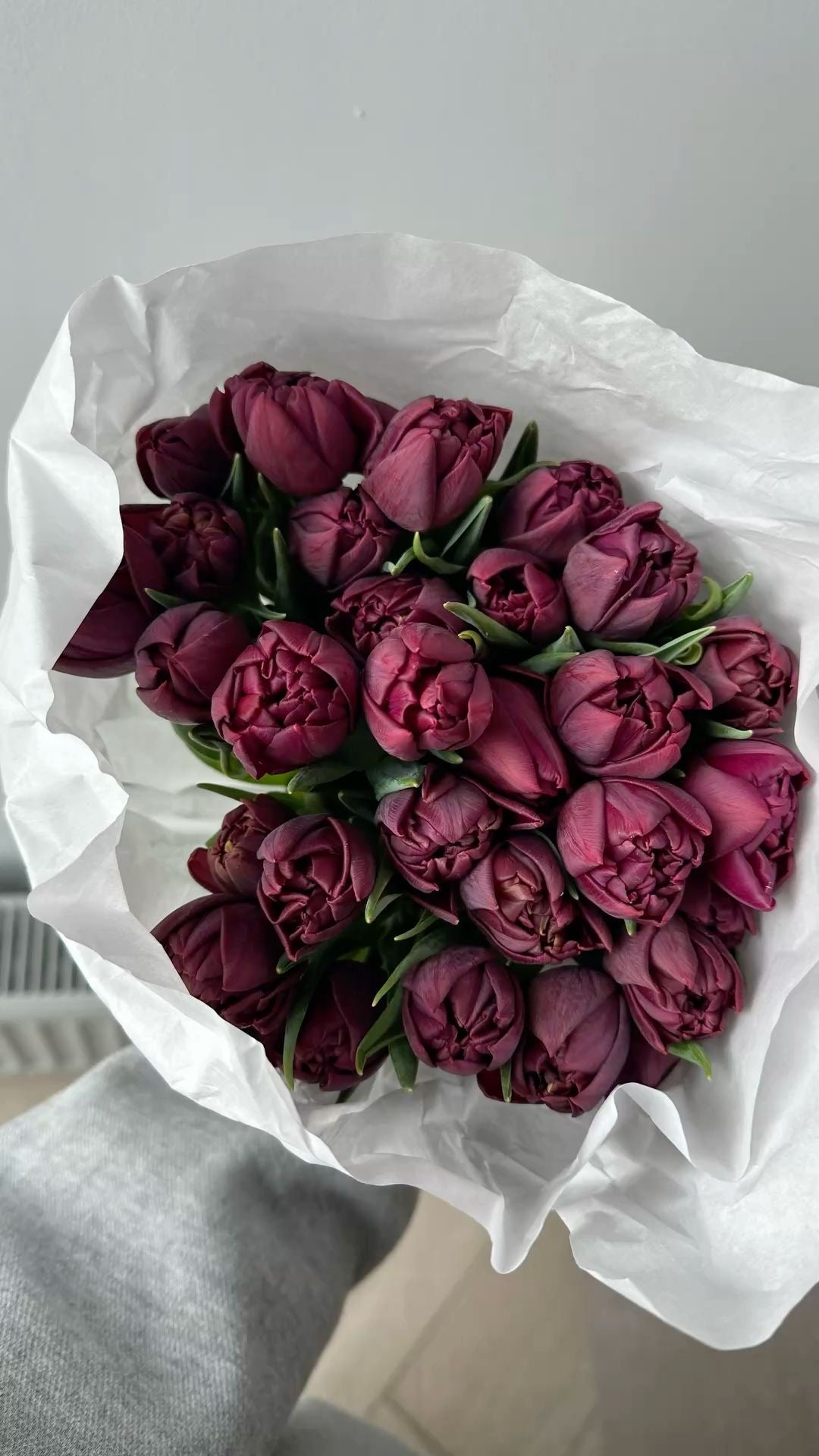 Bouquet “Peony Double Tulips” - available in multiple colors - All Me Flowers