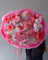 Bouquet “Rose Edit” - garden peony roses, spray roses, hydrangeas, stock - All Me Flowers