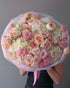 Bouquet “Silk” - roses, nerine, hydrangeas, seasonal flowers - All Me Flowers