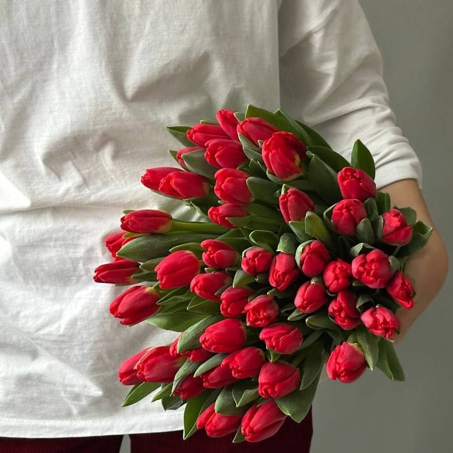 Bouquet “Single Tulips” - available in multiple colors - All Me Flowers