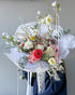 Flow Bouquet “Blush” - roses, ranunculuses, seasonal flowers - All Me Flowers
