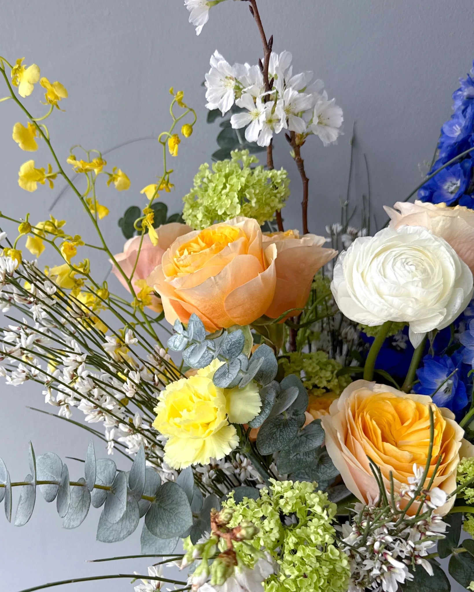 Flow Bouquet “Festival” - roses, mums, seasonal flowers - All Me Flowers