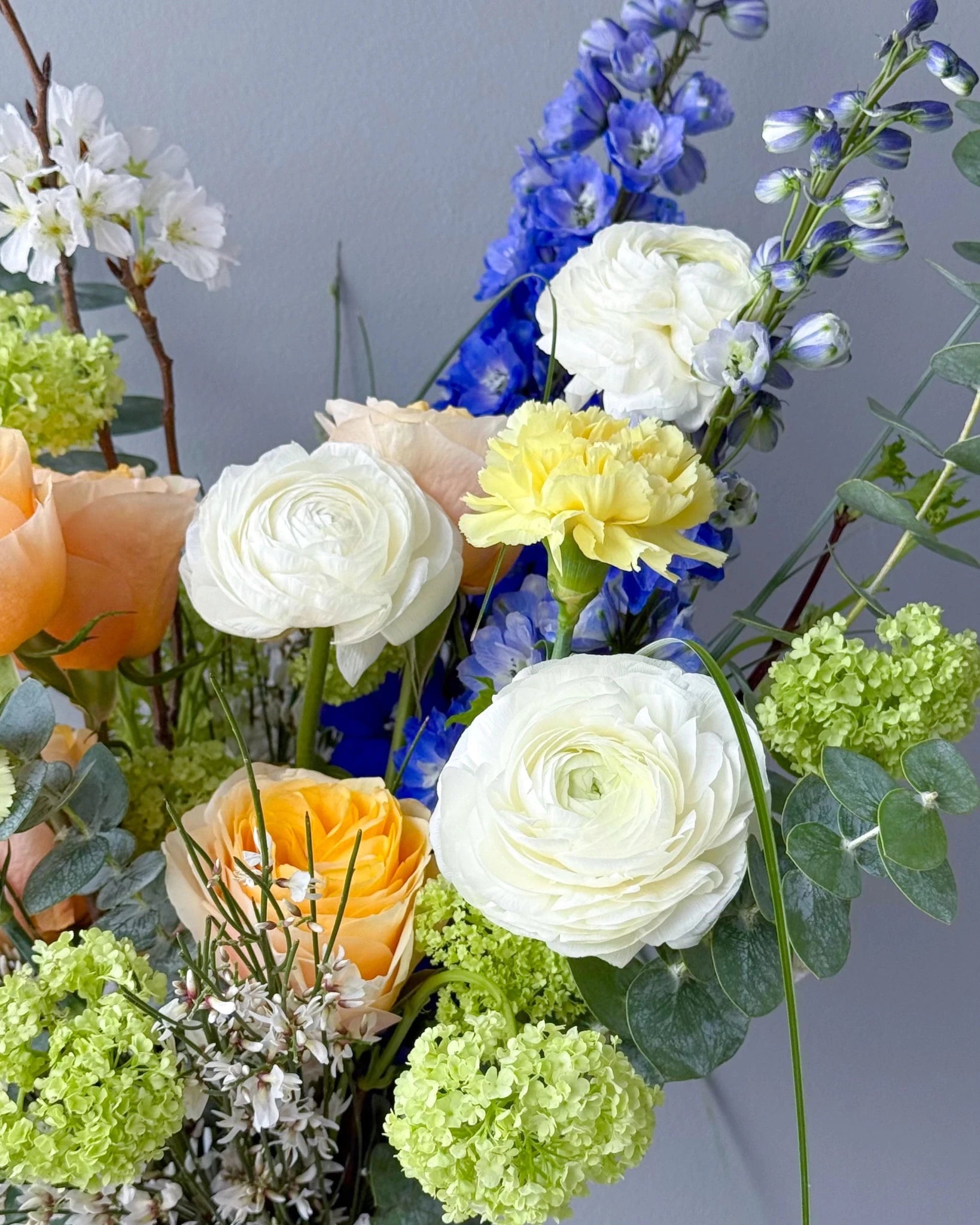 Flow Bouquet “Festival” - roses, mums, seasonal flowers - All Me Flowers