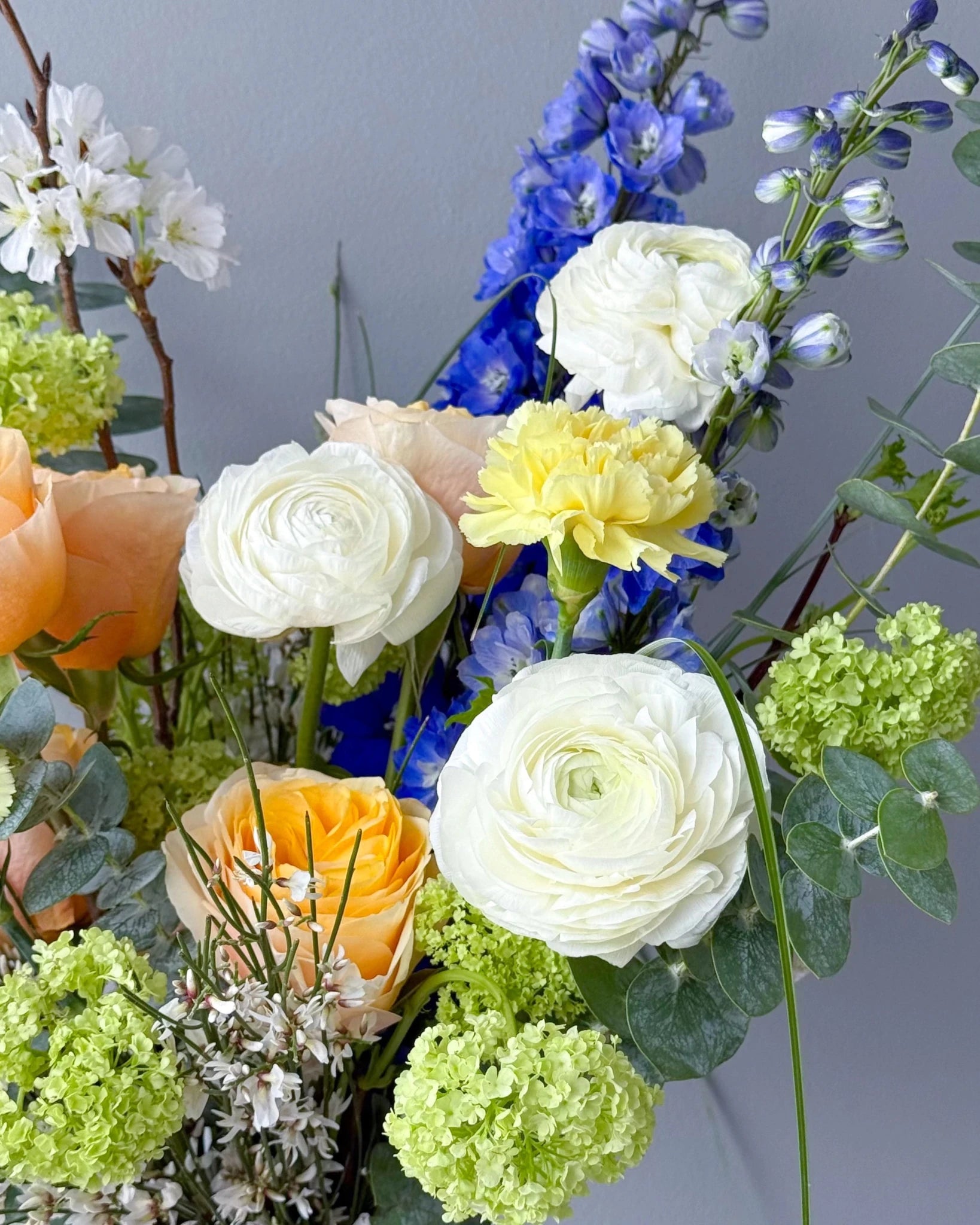 Flow Bouquet “Festival” - roses, mums, seasonal flowers - All Me Flowers