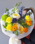 Flow Bouquet “Festival” - roses, mums, seasonal flowers - All Me Flowers