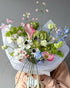 Flow Bouquet “Meadow” - roses, calla lilies, seasonal flowers - All Me Flowers
