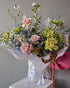 Flow Bouquet "Woodland" - roses, greens, seasonal flowers - All Me Flowers