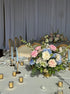 Low Centerpieces - each centerpiece suits tables for up to 6 guests - All Me Flowers