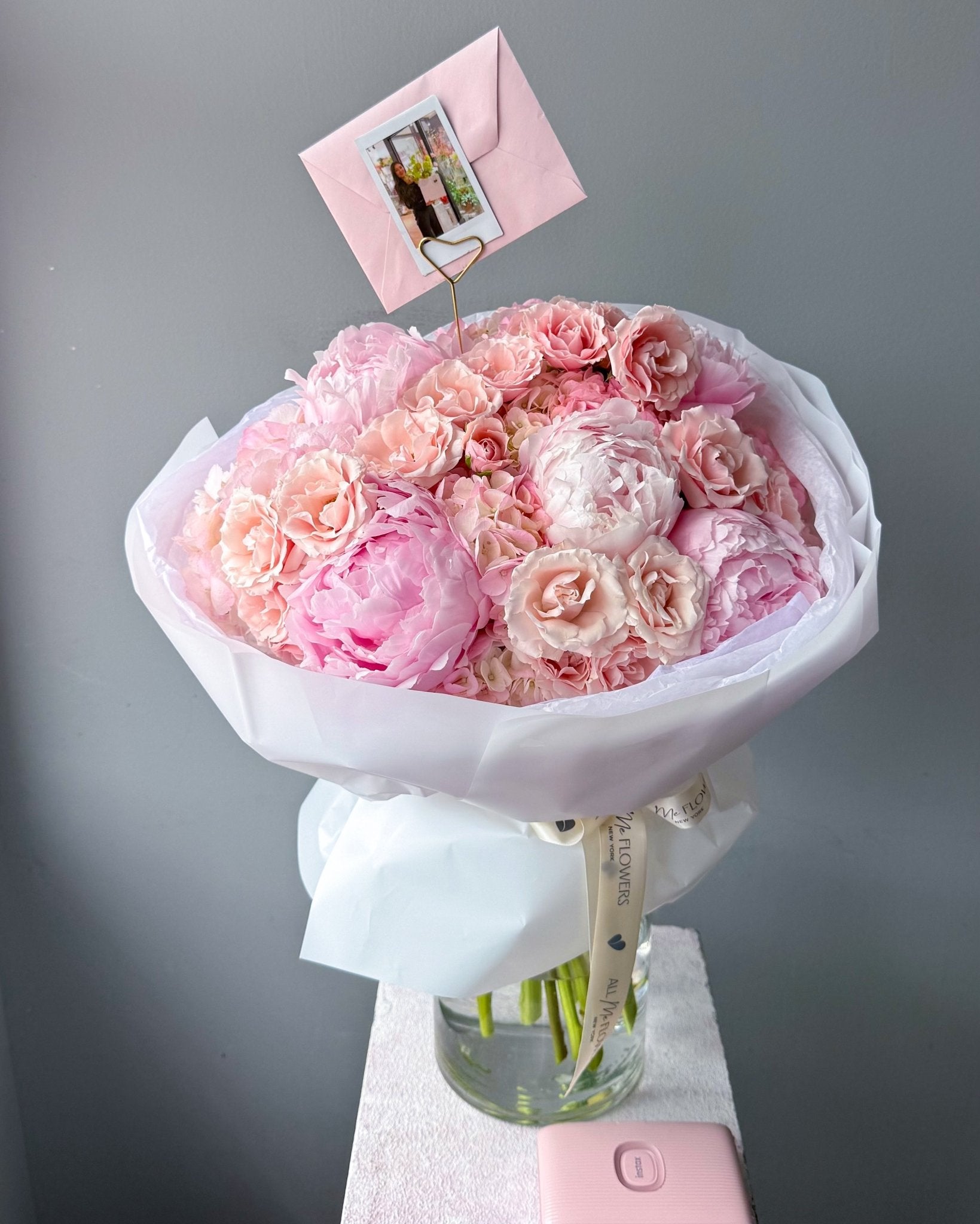Polaroid Photo - Add a Printed Photo to Your Bouquet - All Me Flowers