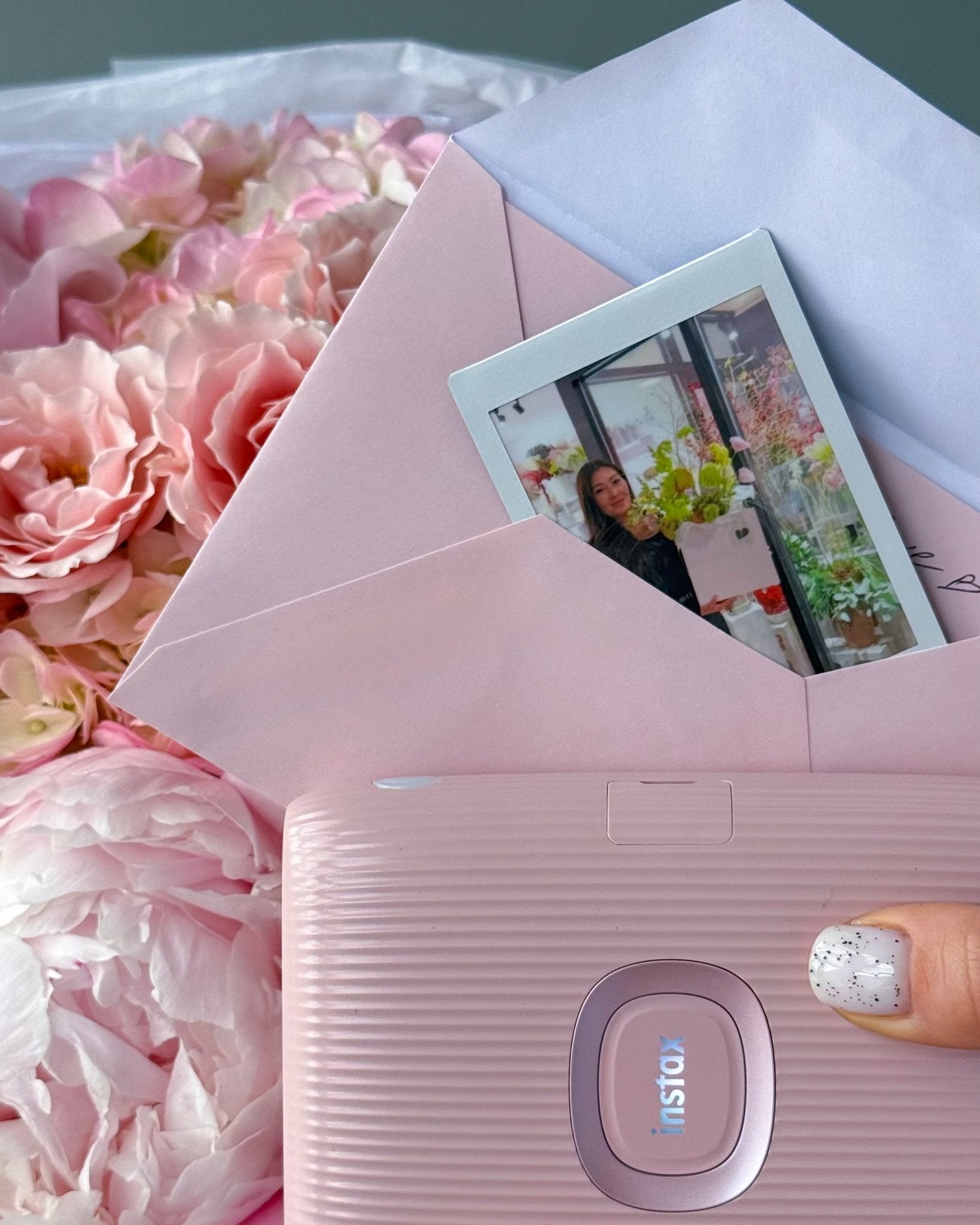 Polaroid Photo - Add a Printed Photo to Your Bouquet - All Me Flowers