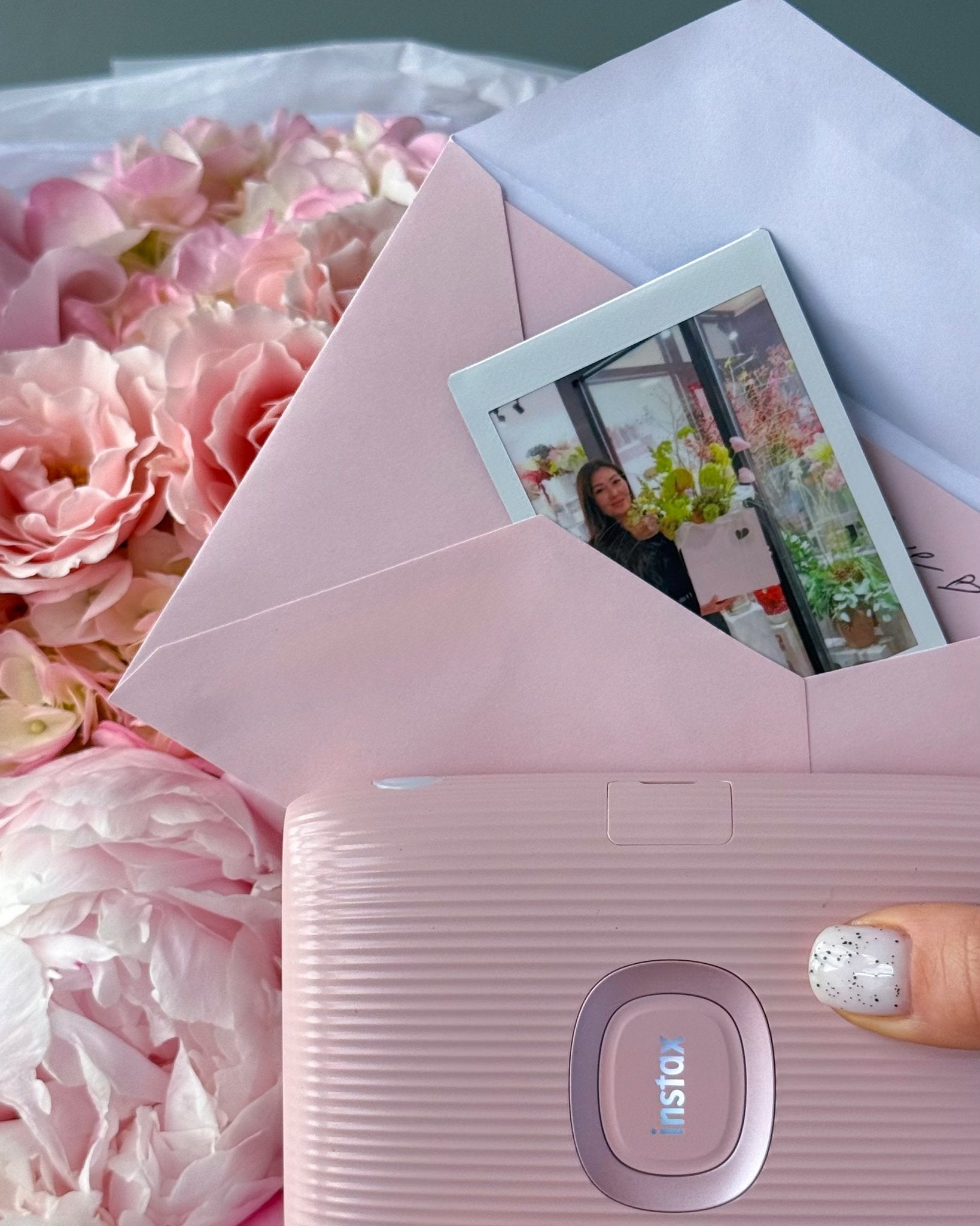 Polaroid Photo - Add a Printed Photo to Your Bouquet - All Me Flowers
