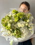 Round Bouquet “Meadow” - hydrandeas, seasonal flowers - All Me Flowers