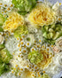 Round Bouquet “Meadow” - roses, hydrandeas, seasonal flowers - All Me Flowers