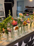 Table set of bud vases - options for tables of 6, 8, 10+ guests - All Me Flowers