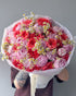 Trio bouquet “Warm June” - peonies, chamomile, peony roses - All Me Flowers