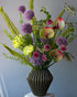 Vase Arrangement "Forest Reverie" - seasonal flowers, vase included - All Me Flowers