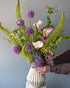 Vase Arrangement "Forest Reverie" - seasonal flowers, vase included - All Me Flowers