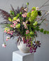 Vase Arrangement "Forest Reverie" - seasonal flowers, vase included - All Me Flowers