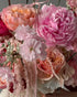 Vase Arrangement “Maison Pastel” - roses, peonies, garden roses, seasonal flowers, vase included - All Me Flowers