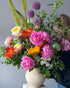 Vase Arrangement “Spring Sonata” - peonies, garden roses, seasonal flowers, vase included - All Me Flowers