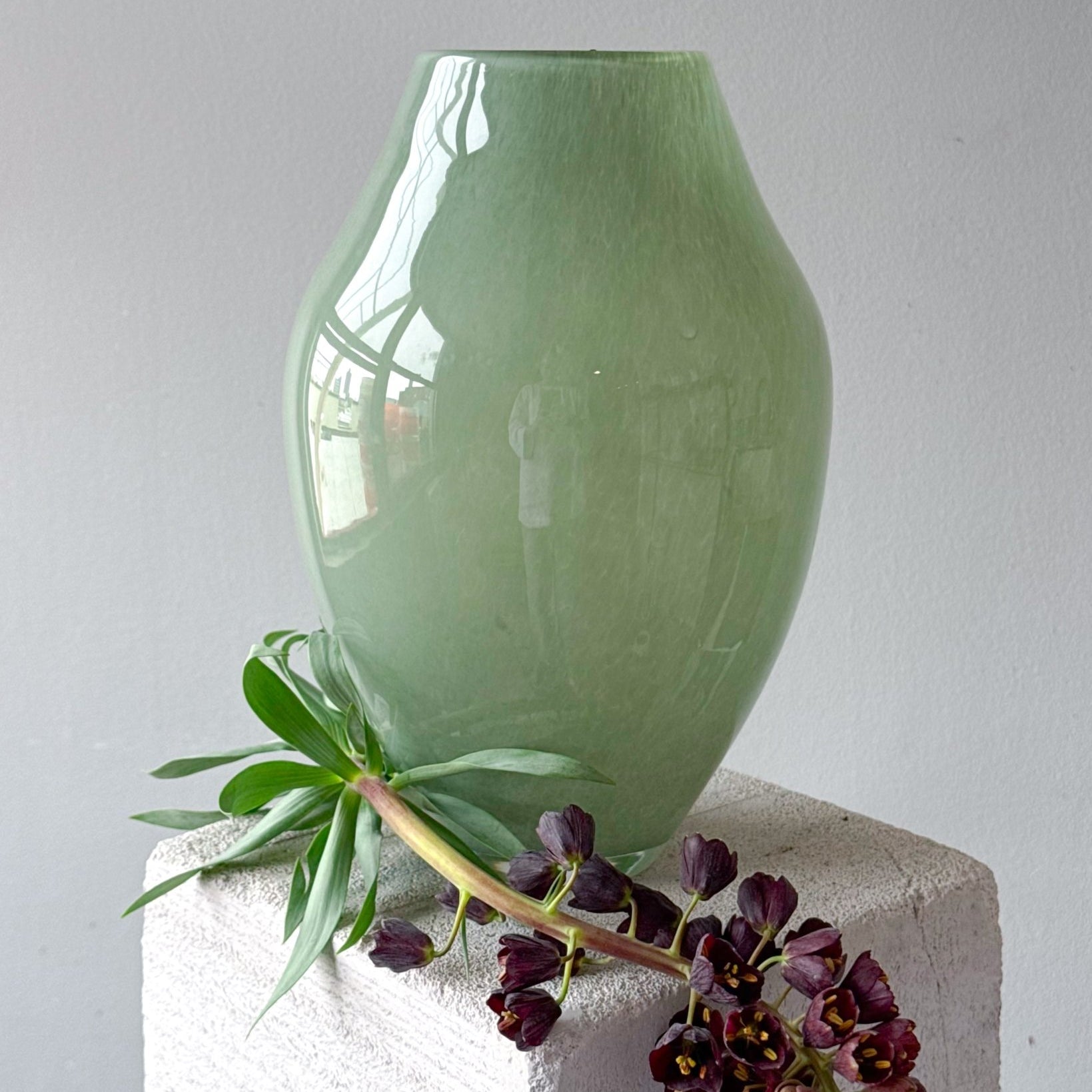 Vase N.4 - medium glass vase - All Me Flowers