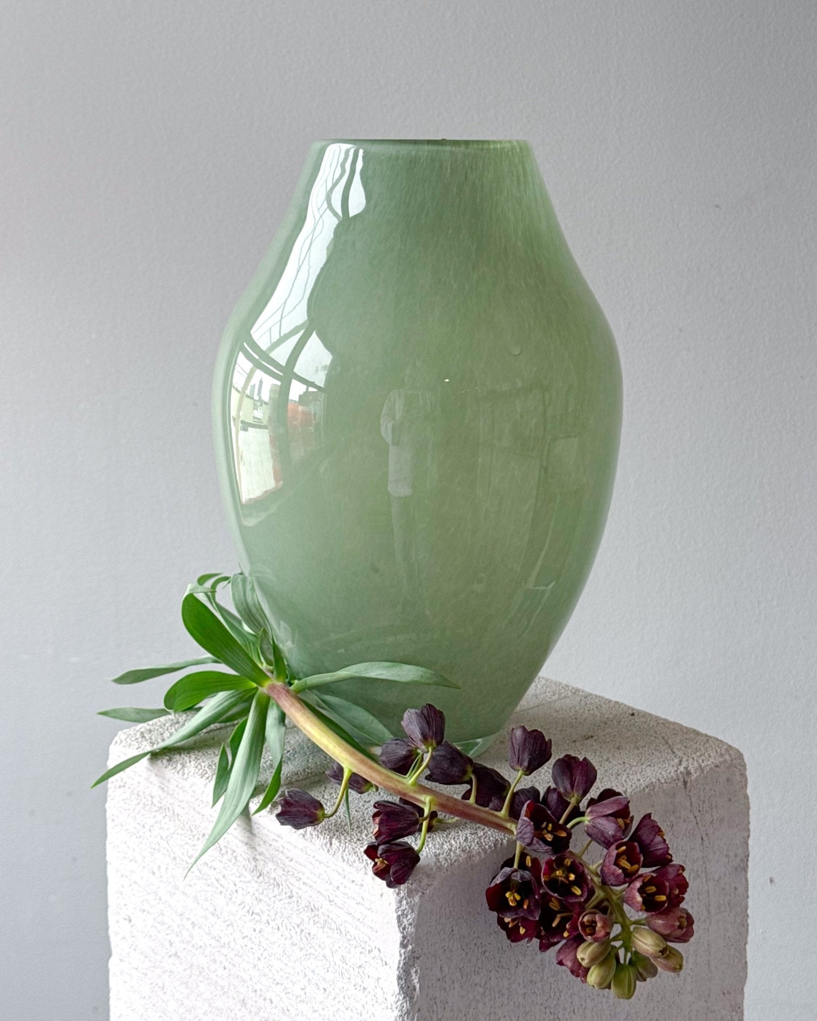 Vase N.4 - medium glass vase - All Me Flowers