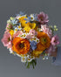 Wedding Bouquet “Clementine” - roses, ranunculus, seasonal flowers - All Me Flowers