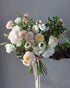 Wedding Bouquet “Grace” - roses, greens, seasonal flowers - All Me Flowers
