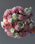Wedding Bouquet “Rosé” - roses, lisianthus, seasonal flowers - All Me Flowers