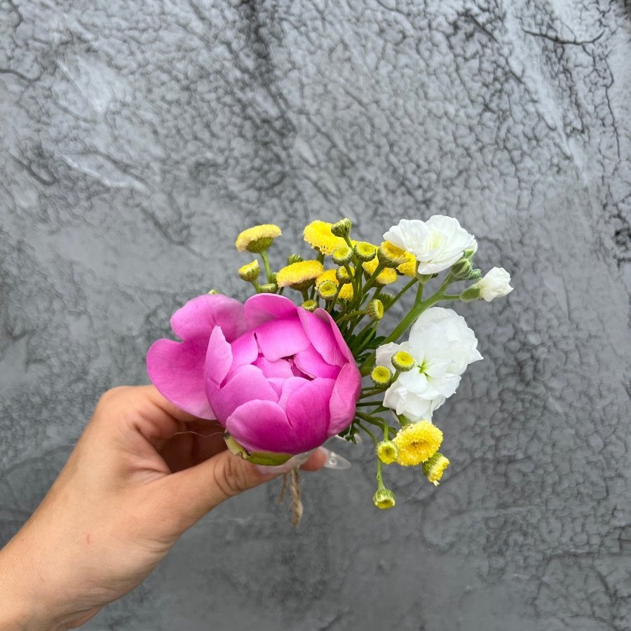 Wedding Bouquet “Solstice” - garden roses, seasonal blooms - All Me Flowers