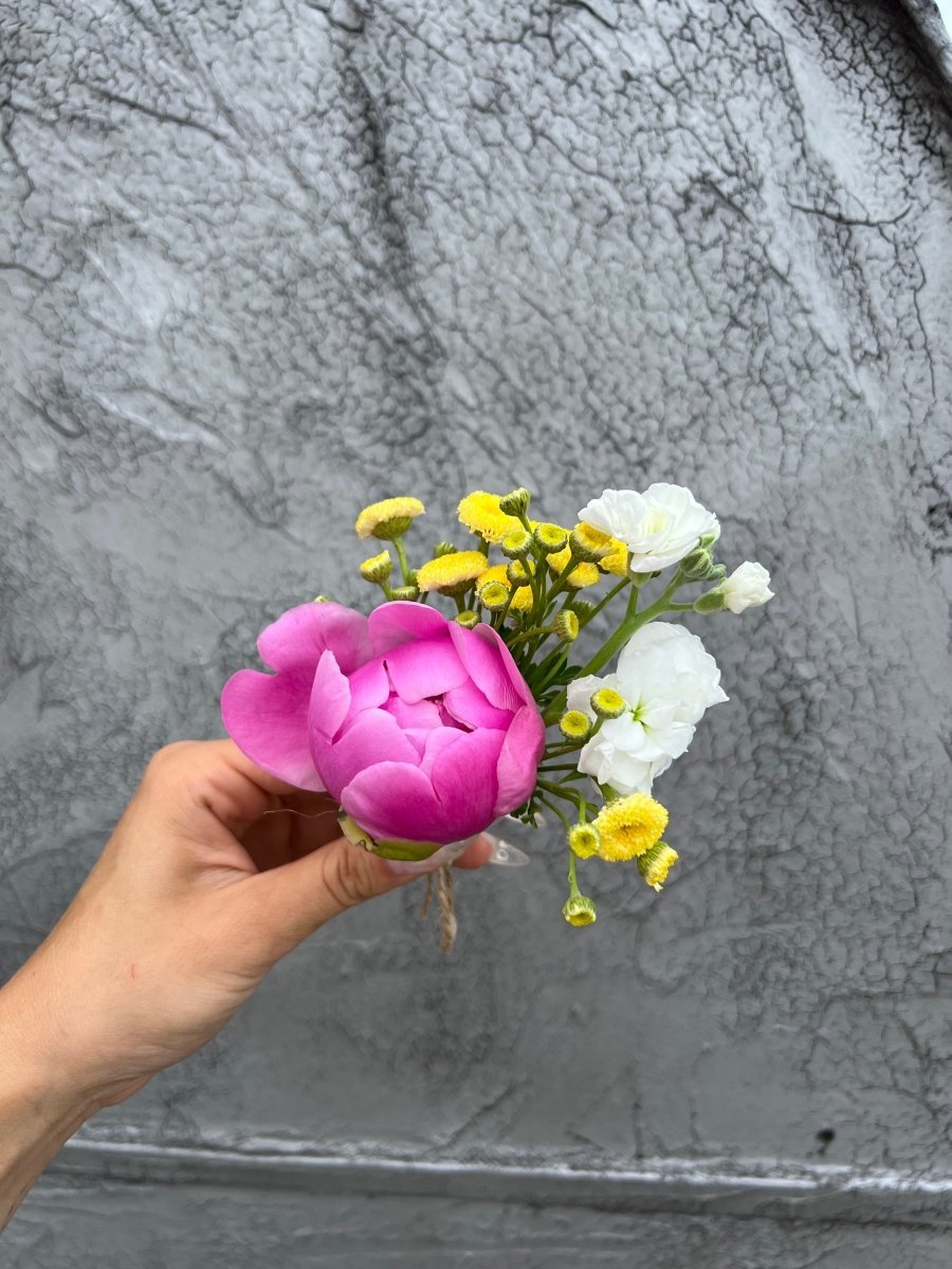Wedding Bouquet “Solstice” - garden roses, seasonal blooms - All Me Flowers