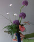 Wedding Bouquet “Wisteria” - allium, anthuriums, seasonal flowers - All Me Flowers
